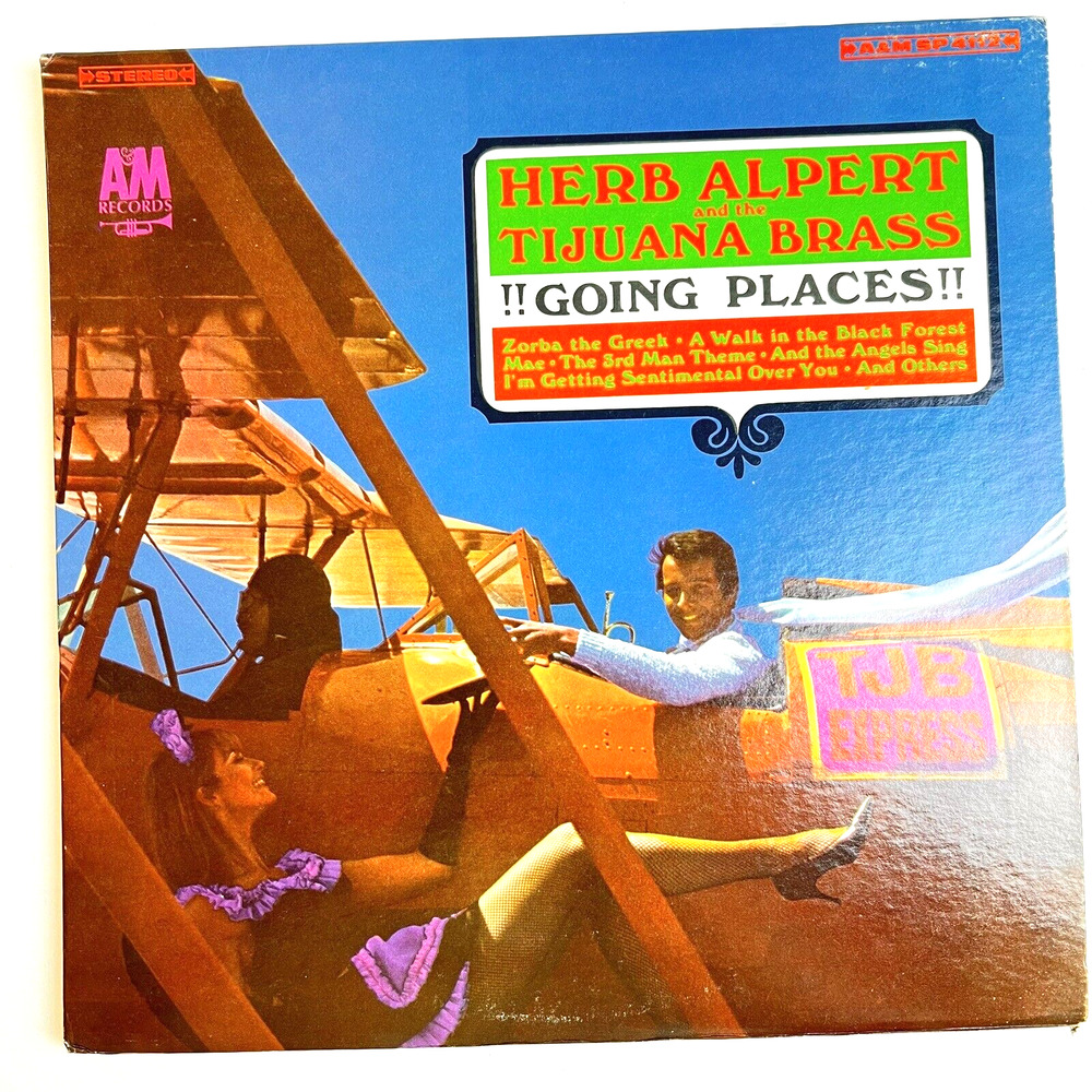 Herb Albert And The Tijuana Brass Going Places LP Vinyl Record A&M Records 1965